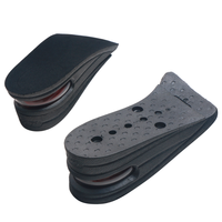 Chaussures de souliers souples en Pu, taille libre, élévateur de chaussures, augmentation de 3 couches, étanche, unisexe, confort, chine, augmentation de la hauteur, semelles intérieures