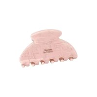 Pince à cheveux demi-requin élégante en acétate faite à la main, de haute qualité, légère, écologique, pour femmes, idéale pour les fêtes, avec motif et logo personnalisés