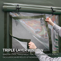 Toile de Style Camping Surplus de commande de tente d'urgence en PVC imperméable robuste pour le soulagement des catastrophes en plein air en vente