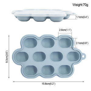 Bpa-free Silicone Ice Cube Tray Eco-friendly Easy-to-use Stackable Ice Maker For Alcoholic Beverages <b>Packed</b> In <b>Box</b> - Product Image 3