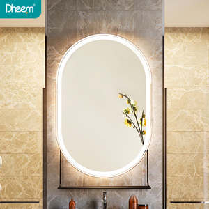 Décoratif <span class=keywords><strong>lumineux</strong></span> Vanité Mur LED <span class=keywords><strong>Salle</strong></span> <span class=keywords><strong>De</strong></span> Bain <span class=keywords><strong>Miroir</strong></span> avec Étagère - Product Image 3
