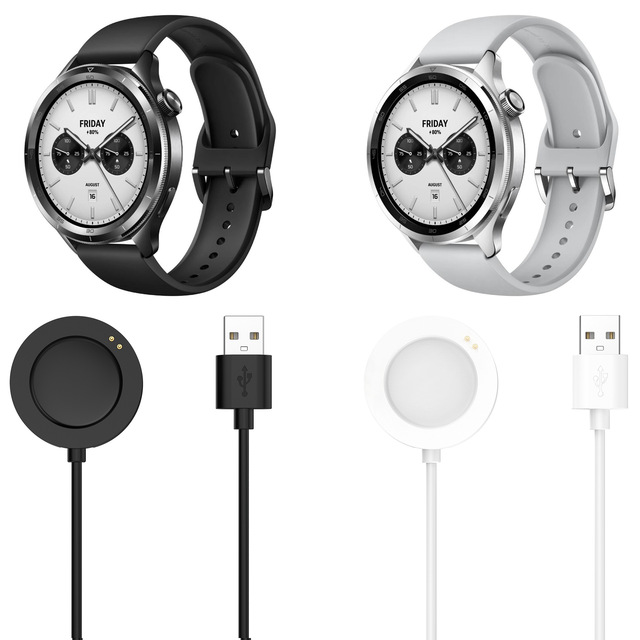 S4/Watch 5/Watch 2 Pro Compatible USB-A 2-Pin Magnetic Suction Charging Cable China Origin Non-Private Mold