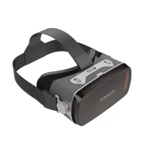 Direct factory sales virtual reality headset 3d glasses for vr games and vr movies work with ios and android phone