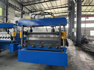 2024 Hot Selling Single Layer Aanpasbare Hoge Kwaliteit Automatische Dakpan Metalen Dakpan Vormmachine - Product Image 4