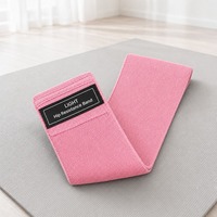 Ensemble de bandes de résistance pour les hanches en tissu tricoté antidérapant pour femmes, pour les squats, les fessiers, la musculation, le yoga, la gym, épaissies, vente en gros