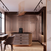 Porte d'armoire en panneau d'aluminium perforé sur mesure avec cadre carré OEM ODM
