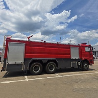 Nouveau Camion de Pompiers d'Aéroport 2026 à Transmission Manuelle, Transmission 6x4, Réservoir d'Eau et de Mousse, Véhicule de Lutte Contre l'Incendie pour l'Industrie Pétrochimique