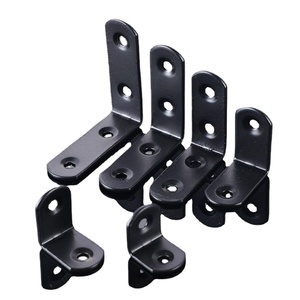 Soportes de soporte de muebles de acero/acero inoxidable personalizados al por mayor soportes de esquina de 90 grados en forma de L de Metal para muebles - Product Image 1