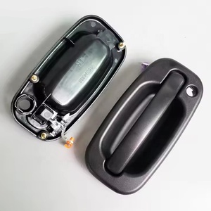 Q Kit de poignée de porte avant arrière 15721571 15721572 15107655 15107656 15034985 15034986 pour GMC <span class=keywords><strong>Chevrolet</strong></span> <span class=keywords><strong>Silverado</strong></span> Sierra 1999-2006 - Product Image 5