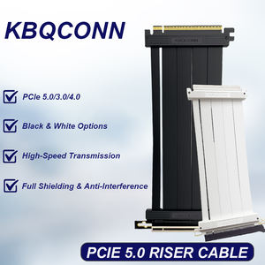 Cavo di Estensione Riser PCIe 5.0 x16 KBQCONN per Schede Grafiche Desktop, Cavi di Collegamento per Server di Grado Industriale - Product Image 2