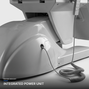 Modern luxury white gold beauty salon furniture <strong>facial</strong> spa <strong>bed</strong> reclining eyebrow lash <strong>bed</strong> adjustable - Product Image 2