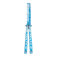 Couteau papillon en acier inoxydable de haute qualité, best-seller Wanmei, couteau papillon en plastique Balisong, peigne pour salon