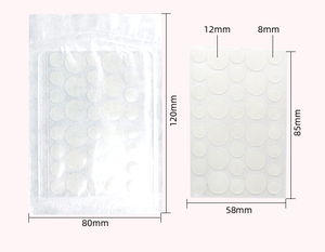 แผ่นแปะสิวไฮโดรคอลลอยด์แบบใส ยี่ห้อสินค้าของลูกค้า (Private Label) รับผลิตแบบ OEM ปริมาณขั้นต่ำน้อย ผสมทีทรีออยล์และกรดซาลิไซลิก สำหรับสิวอักเสบและสิวผดผื่น - Product Image 6