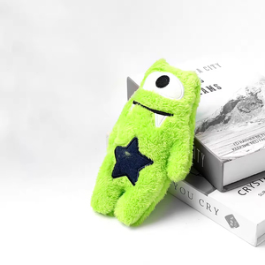 New Design Funny Monster <b>Dog</b> Plush Chew Toy Bite-Resistant Squeaky Vocal <b>Ball</b> Toy for Pets - Product Image 3