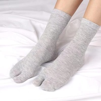 Gros Flip Flop Casual Tabi Style Orteil Fendu Geta Mèche Personnalisé Logo Chaussettes V-Bout Gros Orteil Chaussettes