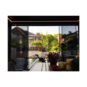 Pérgola Solar de Aluminio para Exteriores con <span class=keywords><strong>Persianas</strong></span> Motorizadas, Gazebo, Toldo, Pérgola con Persiana Enrollable Eléctrica - Product Image 2
