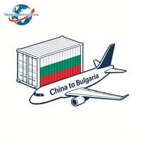 Layanan Antar Rumah dari China ke Bulgaria, Pengiriman Udara Biaya Rendah DDP DDU DAP DHL FedEx UPS Logistik Global, Penerusan Bea Cukai