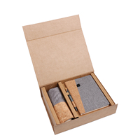 Vente en gros de sacs à stylos pour ordinateur portable A5 écologiques coffrets cadeaux promotionnels pour affaires avec impression de logo