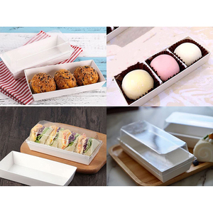 Bán buôn giấy kraft dùng một lần hộp thức ăn nhanh tùy chỉnh in logo Snack cửa hàng bữa ăn thuyền Matte kết thúc phẳng cho <span class=keywords><strong>KFC</strong></span> đồ ăn nhẹ khác - Product Image 2