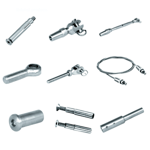 Moderno Kit de <span class=keywords><strong>Barandilla</strong></span> de Cable de Acero Inoxidable 304 316 316L en Oro Rosa con Garantía de 5 Años para Balcón de Apartamento, Terraza <span class=keywords><strong>y</strong></span> <span class=keywords><strong>Escalera</strong></span> de <span class=keywords><strong>Madera</strong></span> - Product Image 3