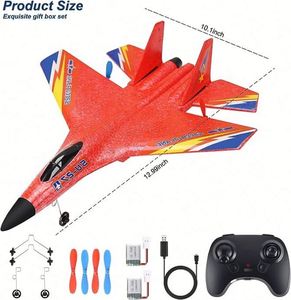 Avion télécommandé 2.4G 2.5 canaux en mousse EPP, modèle de chasseur planeur pour enfants Hw33 - Product Image 2