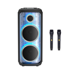 Caja de Subwoofer de 6.5 Pulgadas Amplificada con Luces LED de Colores Intermitentes, Altavoz de Plástico Profesional Tipo <span class=keywords><strong>Boombox</strong></span> 3 - Product Image 3