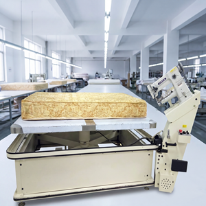 Machine à coudre automatique programmable pour bordures <span class=keywords><strong>de</strong></span> matelas RN8B-246WB, en acier inoxydable, pour bordures <span class=keywords><strong>de</strong></span> mousse industrielles, haute vitesse - Product Image 1