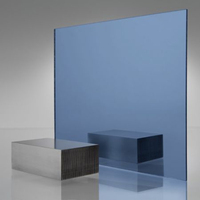 Feuille acrylique miroir argentée PMMA de 5 mm 2050*3050 mm 4 pieds X 8 pieds Prix pour la construction