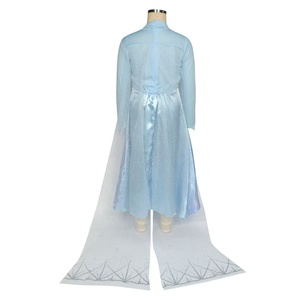 <span class=keywords><strong>Disfraz</strong></span> de Princesa Elsa de Manga Larga para Niñas, <span class=keywords><strong>Disfraz</strong></span> de Cosplay para Fiestas de Cumpleaños, <span class=keywords><strong>Disfraz</strong></span> de Ángel de Hadas, Material de Poliéster - Product Image 5