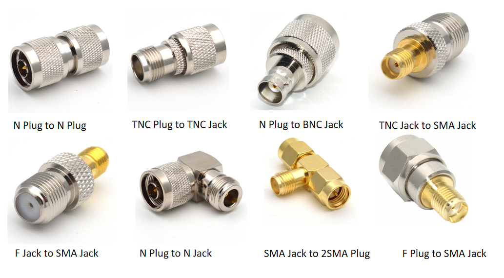 BNC Female Bulkhead Female to Female BNC Adapter