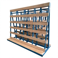 Étagère de rangement antidérapante en métal, support en verre en forme de A, conteneurs de stockage pour camions, pour le transport de marchandises fragiles et de protection