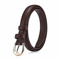 Production Personnalisée Nouvelle Collection – Ceinture en PU et Alliage Style Coréen pour Femme et Étudiant, Simple et Polyvalente, pour Jeans et Pantalons