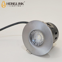 Spot encastré LED rond dimmable 6W, étanche IP65, ignifuge, anti-éblouissement pour éclairage commercial intérieur - Vente en gros
