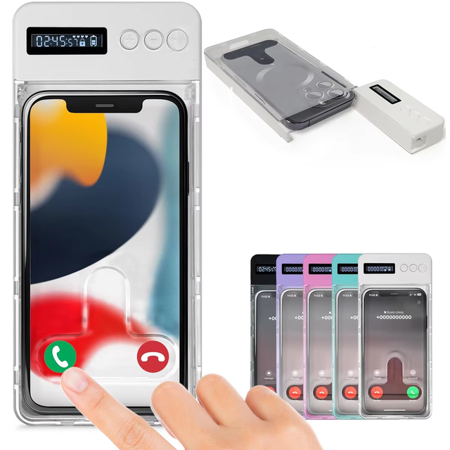Self-Discipline Smart Durable Plastic Phone Management Lock Box Timing Manager Storage Organization Mobile Security Protection