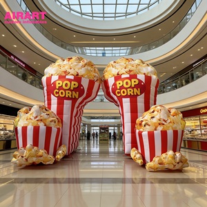 Decoración Inflable Personalizada de Palomitas de Maíz para Noches de Cine - Product Image 6