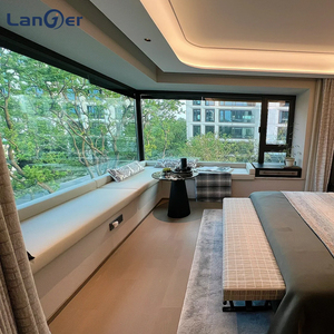 Bar géorgien Prix Vente Fenêtre à battant en aluminium Moustiquaire Fenêtres en <span class=keywords><strong>baie</strong></span> en verre aluminium avec cadre en alliage d'aluminium durable - Product Image 5