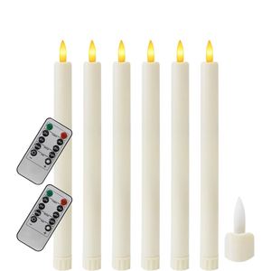New LED Flameless Taper <b>Candle</b> Lights Battery Powered <b>Long</b> <b>Candles</b> Light Electronic Tealight Lamps for Home Wedding Party Decor - Product Image 1