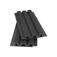 Nouveau panneau mural WPC blanc fumée 147.5x20mm co-extrusion du revêtement du grand mur pour revêtement mural extérieur de jardin extérieur