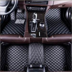 Alfombrillas de Coche de Cuero, Juego Completo, Impermeables, 3.5mm de Grosor, 3 Piezas, Precio de Fábrica al por Mayor - Product Image 2