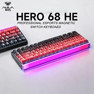 AULA HERO 68HE AIR INSTOCK 3模式磁力开关游戏键盘&鼠标电竞定制机械有线键盘配件 - Product Image 3