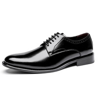 Chaussures d'affaires de haute qualité en cuir véritable pour hommes, cousues à la main, prix d'usine, vente en gros