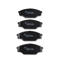 Pièces automobiles Toyota, accessoires automobiles, plaquettes de frein à disque sans amiante pour Toyota Hilux D2027, moins de poussière