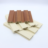 Panneau de revêtement de panneau de grand mur de PVC Wpc pour la décoration intérieure