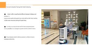 <span class=keywords><strong>Robot</strong></span> de service pour hôtels et restaurants, <span class=keywords><strong>expert</strong></span> en livraison de repas et en service client - Product Image 5