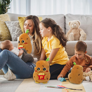 Peluche Patate Mignonne Personnalisée de 12 Pouces en Gros, Jouet en Peluche Doux en Forme de Patate, Coussin en Peluche pour Enfants, Cadeaux d'Anniversaire - Product Image 4