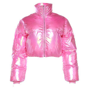 Veste d'hiver imperméable pour filles du <span class=keywords><strong>Canada</strong></span>, veste coupe-vent, doudoune pour femmes, doudoune en duvet d'oie pour femmes - Product Image 5