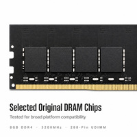 Mémoire RAM DDR4 8 Go 3200 MHz pour ordinateur de bureau ONDA - Fabriqué en Chine - En stock - Sans ECC