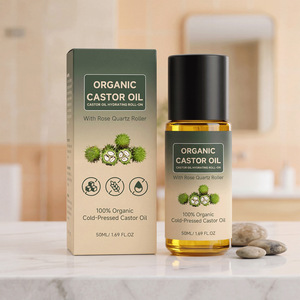 Huile Essentielle Pure à 100% de Graines de Ricin, Huile pour le Corps en Roll-on, Hydratation Profonde, Nourrissante, Soin de la Peau, Convient à Tous les Types de Peau - Product Image 1