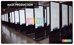 Refee Hot 43 Inch Lcd Media Player Tầng Thường Vụ Kỹ Thuật Số Biển Bảng Menu Quảng Cáo Hiển Thị Wifi Lcd Màn Hình Kiosk - Product Image 3