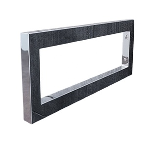 Étagères murales rectangulaires en acier inoxydable poli miroir personnalisées - Product Image 4